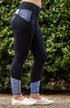 BARE Performance Riding Tights - Periwinkle Splash